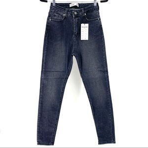 Miss Kubra Women's High Rise Jeans Black Wash
